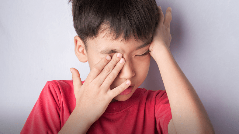 How to spot dry eye disease in children