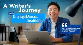 A Writer’s Journey: With Dry Eye Disease Treatment