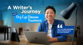 A Writer’s Journey: With Dry Eye Disease Treatment