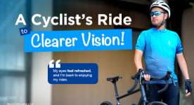 A Cyclist’s Ride  To Clearer Vision!